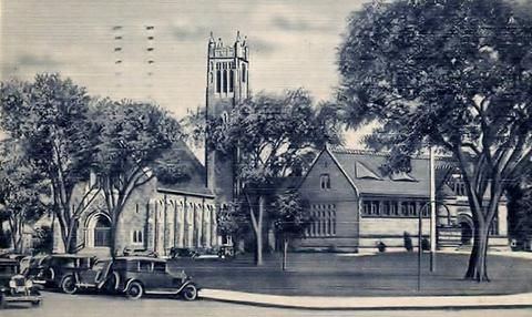 Bethany Church soon after it was built in the late 1920s